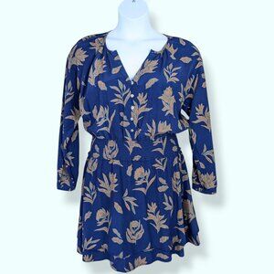 Hatley Mia Smocked Waist Blue Dress